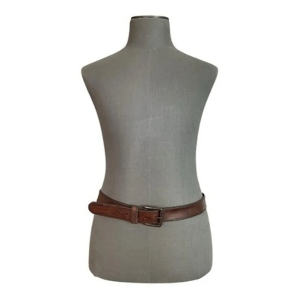 Vintage Levi's Brown Genuine Leather Belt Unisex 38 Casual Workwear